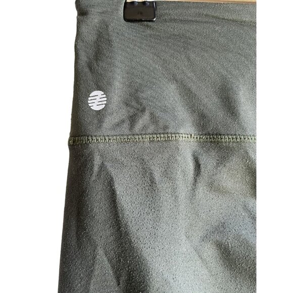 Z by Zella Green Full Length Leggings Size Medium Gym Workout Active Athleisure - Picture 4 of 8